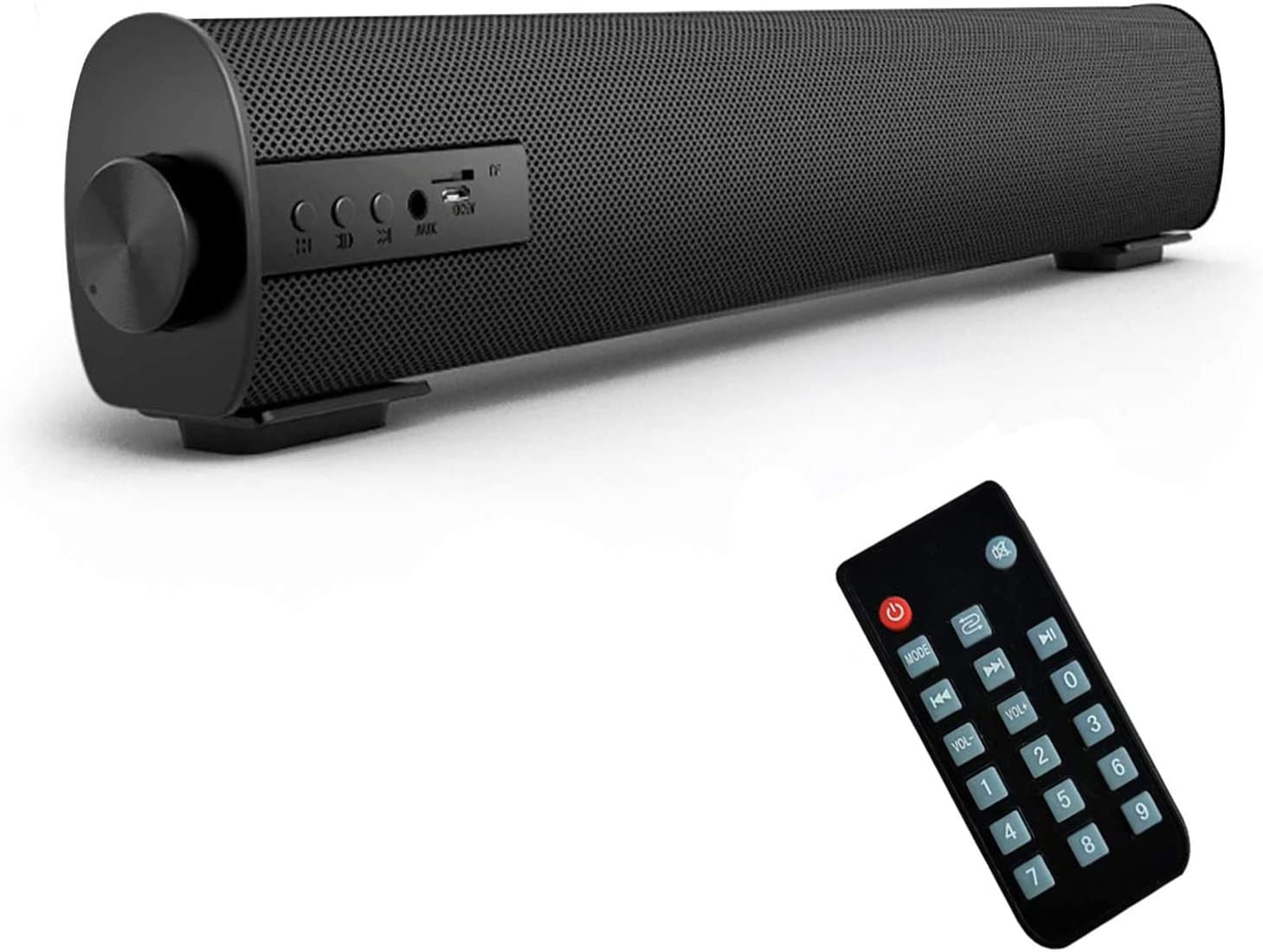 Soundbar Portátil Para Tv/pc Exterior/interior Com Fio &amp;amp Sem Fio Bluetooth 5.0 Alto-falante Estéreo Com O Mais Novo Controle Remoto Ba