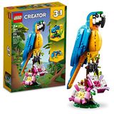 Criador De Lego 3 Em 1 Papagaio Exótico Para Sapo Para Peixe