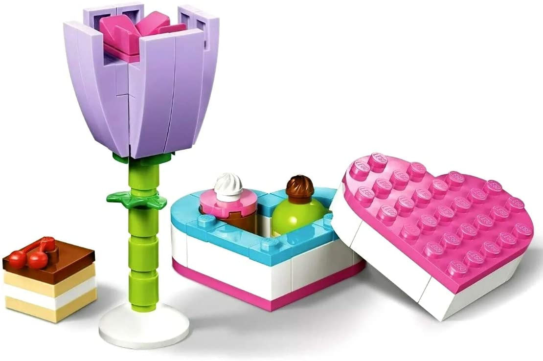 Caixa De Flores E Chocolate Lego Friends Montar 30411 (75 Pçs)