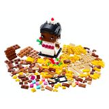 Brinquedo Cabeça De Blocos De Lego Casamento Noiva 40383 306 Peças
