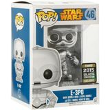 Funko Pop! Star Wars E-3p0 Cromado (2015) - Convenção Galáctica Exclusiva