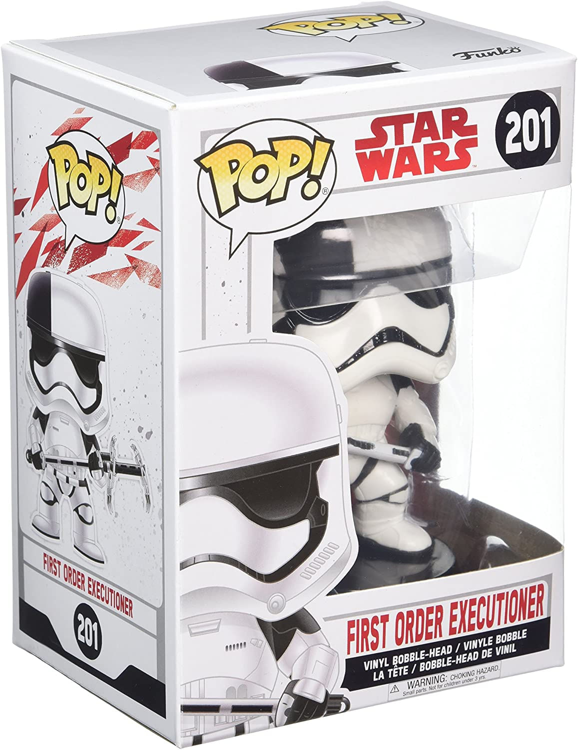 Funko Pop! Star Wars Os Últimos Jedi - Stormtrooper Executor De Primeira Ordem - Figura Colecionável Multi-colorido