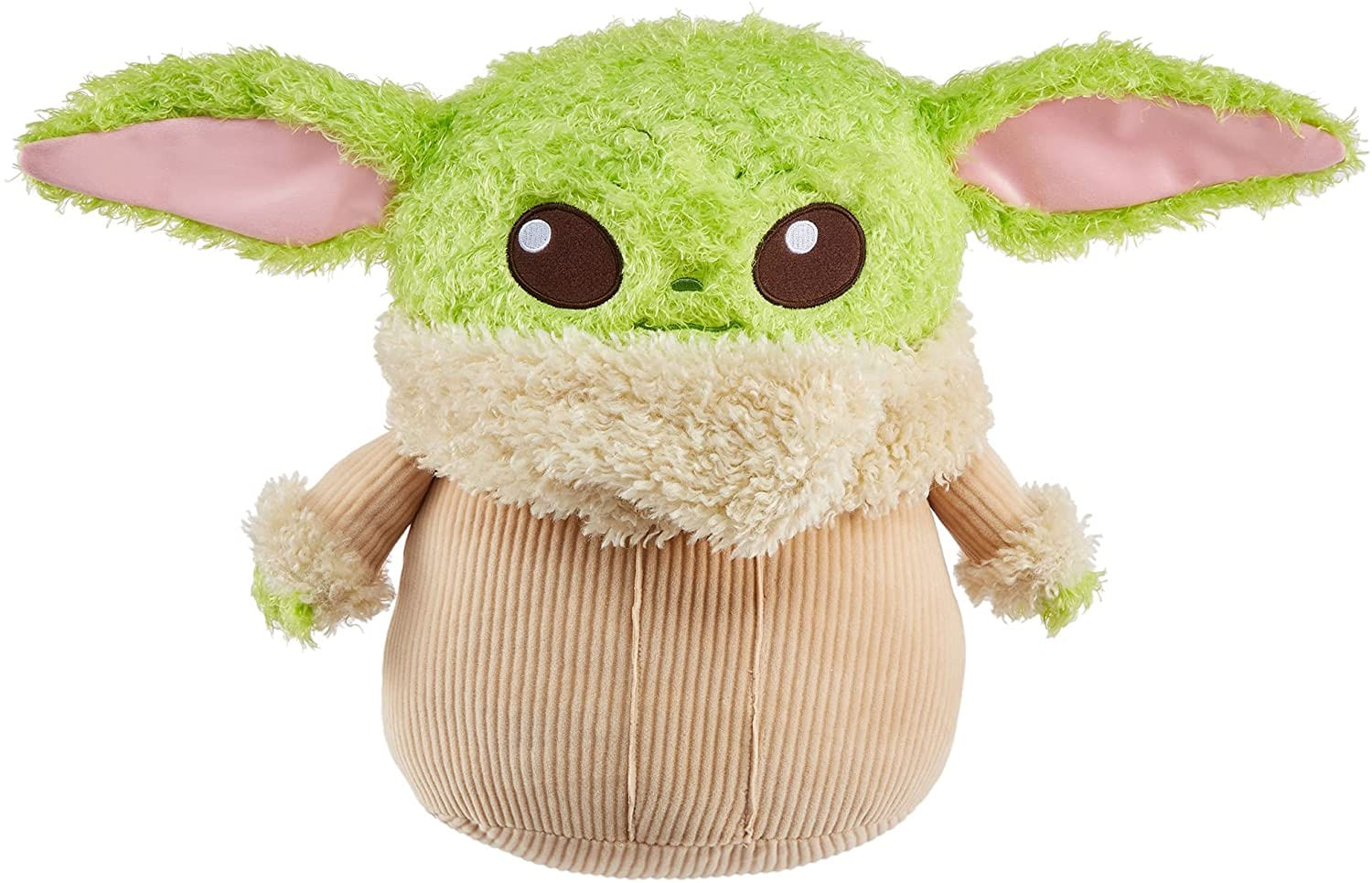 Star Wars Grogu Soft &#39;n Fuzzy Plush Personagem Favorito Dos Fãs Push Hand &amp;amp It Makes Noises Presente Colecionável Para Fãs Coletores