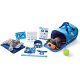 Melissa &amp;amp Doug Tote &amp;amp Tour Pet Travel Play Set Com 2 Animais Recheados De Pelúcia (15 Pcs)