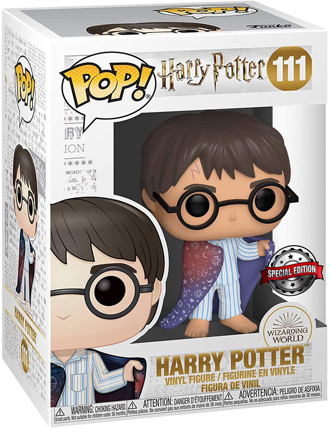 Funko Pop! Harry Potter 111 - Harry Potter Em Capa De Invisibilidade Exclusivo Esgotado