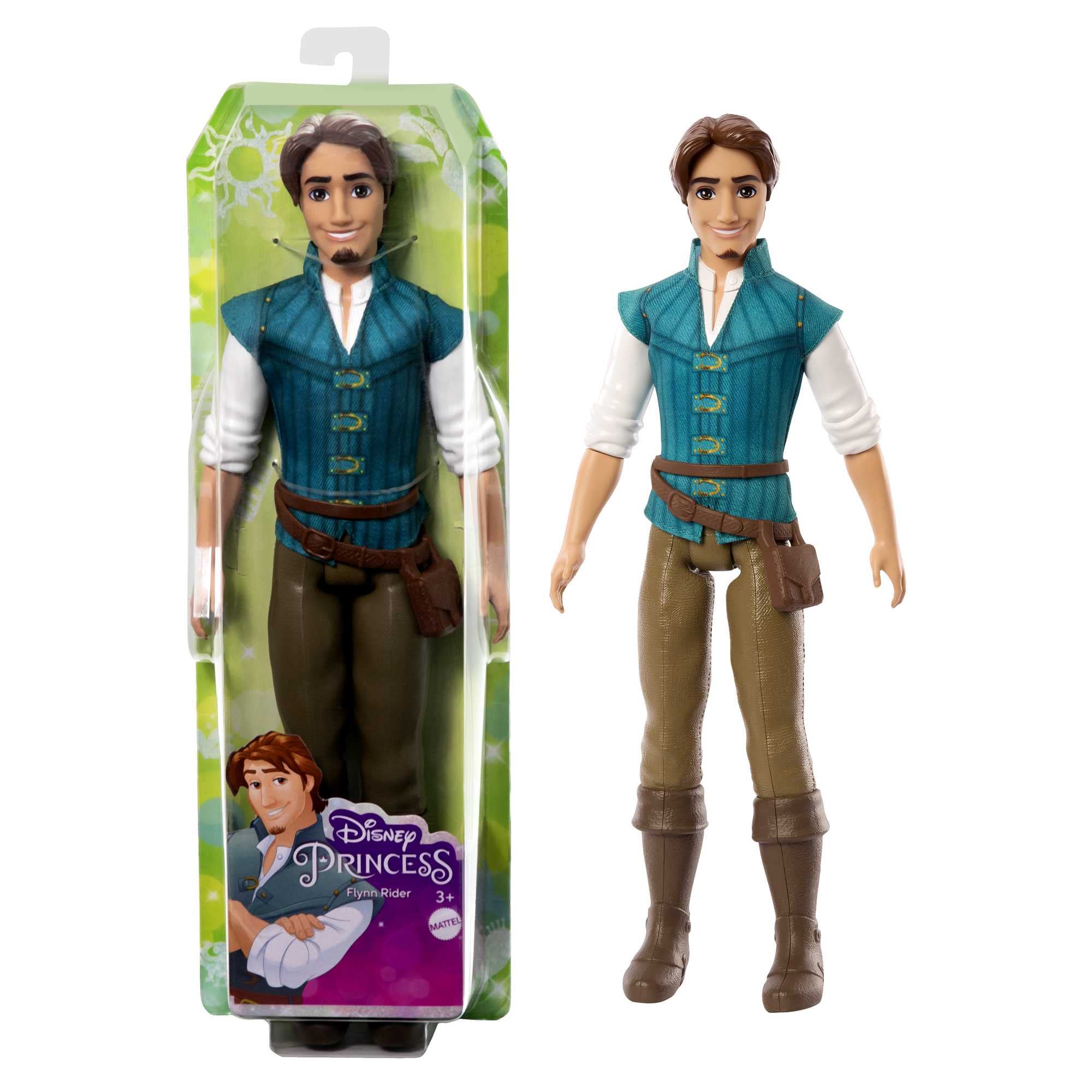 Disney Princess Toys Boneca De Moda Posable Flynn Rider Em