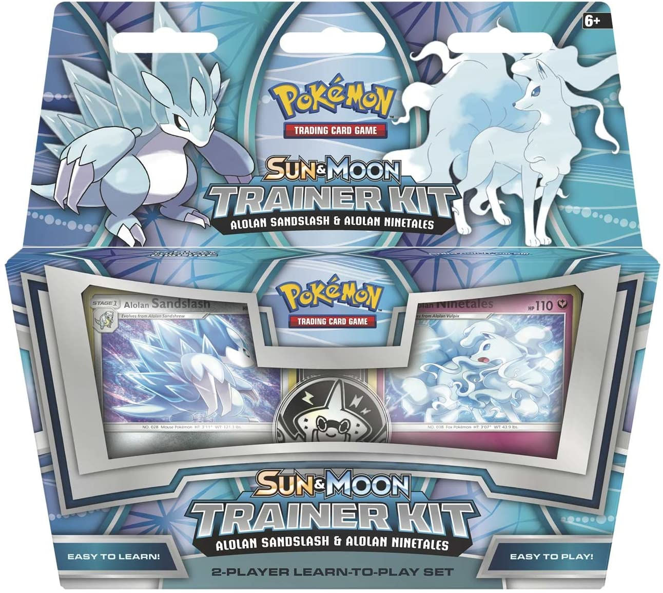 Pokemon Tcg Sun &amp; Moon Trainer Kit Alolan Sandslash &amp; Alolan Ninetales