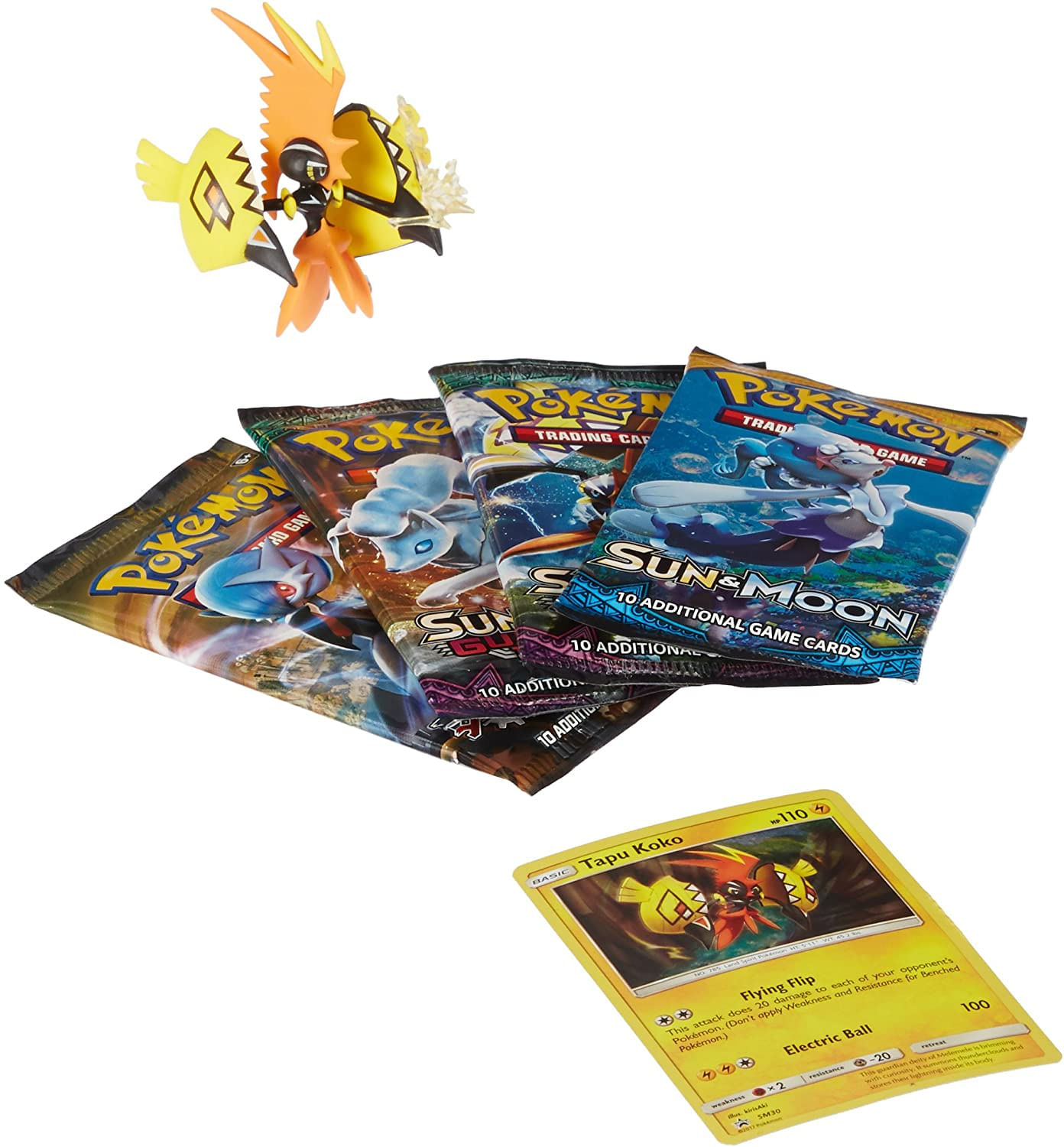 Pokemon Tcg Tapu Koko Figura Collection Card Game