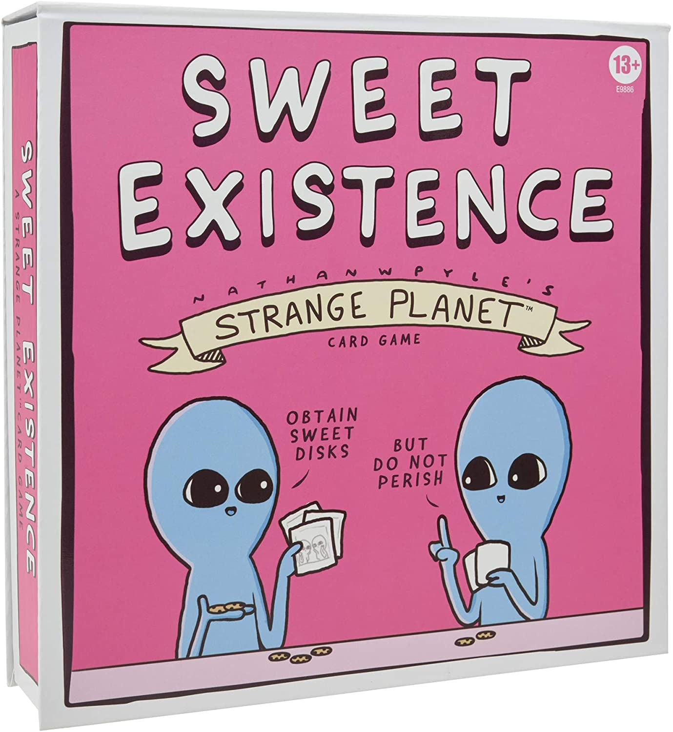 Hasbro Gaming Sweet Existence Um Estranho Planeta Família-friendly Party Card Game Inspirado Na Webcomic And Books Por Nathan W. Pyle Para