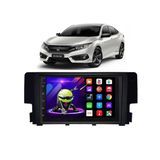Kit Multimídia Civic Ex G10 2017 / 2021 Android 7 Pol 2/16gb Bt - 701kb Firstoption