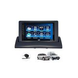 Kit Multimídia Uno Mile Fiorino 94 A 2013 Mold Preta 7 Pol Mp5 Bt Usb Sd