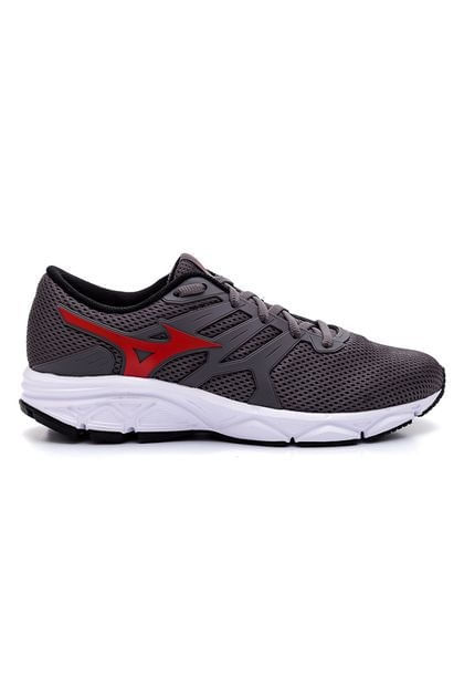 Tênis Mizuno Jet 4 - Masculino - 41 - Grafite/vermelho