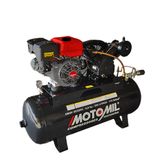 Compressor De Ar A Gasolina 20 Pés 9hp 200 Litros Com Motor