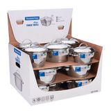 Kit De Panelas Inox Allegra - Preço Único 12 Peças - Tramontina