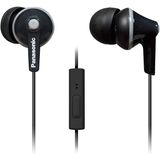 Fones De Ouvido Panasonic Ergofit Earbud Com Microfone E Controlador De Chamada Compatível Com Iphone Android E Blackberry - Rp-tcm125-k -