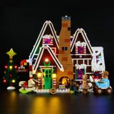 Conjunto De Luz Lightailing Para (creator Gingerbread House) Modelo De Blocos De Construção - Kit De Luz Led Compatível Com Lego 10267 (não