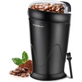 Moedor De Café Elétrico Aigostar Com Lâminas De Aço Inoxidável 12 Xícaras De Capacidade Moedor De Café Para Grãos De Nozes De Especiarias