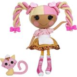 Lalaloopsy Cabelos Malucos - Scoops Waffle Cone Com Gato De Estimação 13 Boneca De Cabelo Multicolorido Com 11 Acessórios E Kit De Jogabili