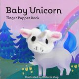 Baby Unicorn Finger Puppet Book (livro De Marionetes Unicórnios, Livro De Unicórnios Para Bebês, Livros De Marionetes De Dedo Minúsculo) (