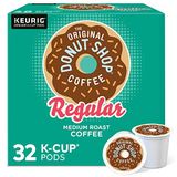A Loja Original De Rosquinhas Regular Casulo De Saque Único K-cup Pods Cafés Assados Médios 32 Conde