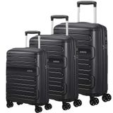 Malas Em Polipropileno American Tourister Sunside Preta