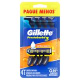 Aparelho de Barbear Descartável Gillette Prestobarba3 Leve 4 Pague 3