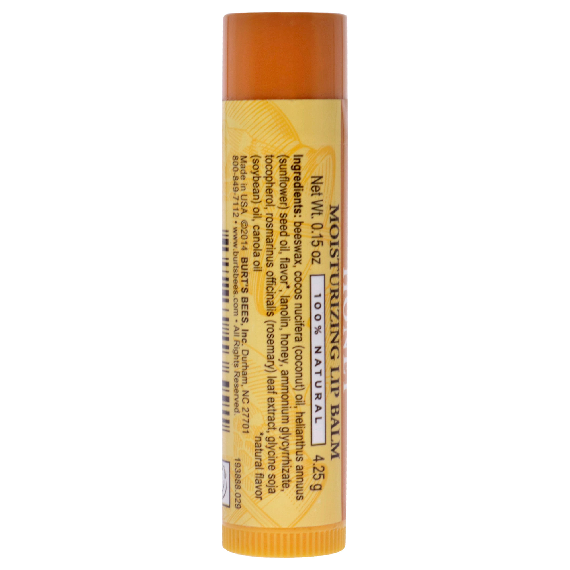 Bálsamo Labial Burts Bees Honey Hidratante Unissex 4,4 Ml