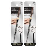 L&#39;oreal Paris Makeup Brow Stylist Definer Waterproof Eyebrow Pencil Ultra-fine Mechanical Pencil Desenha Pequenos Cabelos De Sobrancelha E