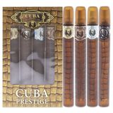 Conjunto De Perfume Cuba Cuba Prestige Para Homens, 4 Peças