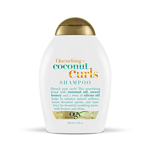 Shampoo Ogx P/ Cabelos Cacheados Coco &amp; Citrus Definidor De Cachos Hidratante &amp; Nutritivo Livre De Parabenos &amp; Sulfato 13 Fl Oz