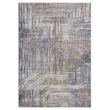 Tapete Nilo 06 0,50x0,80 - Bege E Terroso - Edantex