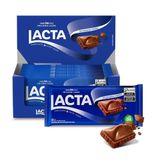 Chocolate Lacta Ao Leite 80g Display Com 17 Unidades