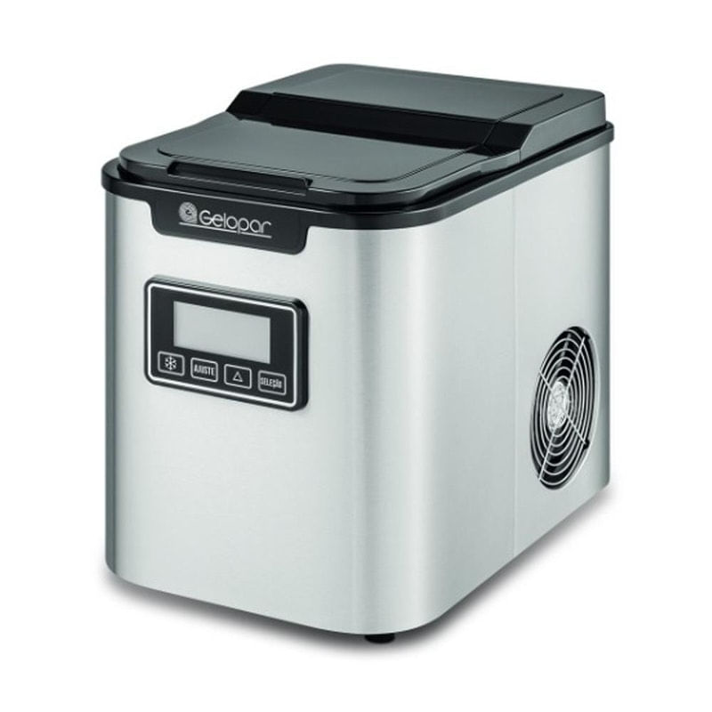 Máquina de Gelo GMGD15AI Portátil com Abastecimento Manual Gelopar