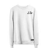 Blusão Moletom Panda Masculino E Feminino Personalizado Sem Capuz Gola Redonda