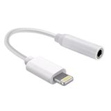 Adaptador iPhone 7 8 X Lightning para P2 3.5MM Branco