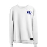 Blusão Moletom Gato Masculino E Feminino Personalizado Sem Capuz Gola Redonda
