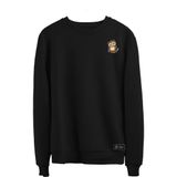 Blusão Moletom Coruja Masculino E Feminino Personalizado Sem Capuz Gola Redonda