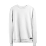 Blusão Moletom Masculino E Feminino Liso Básico Sem Capuz Gola Redonda