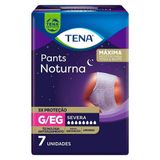 Roupa Íntima Tena Pants Noturna Tamanho G/eg - 8 Pacotes Com 7 Fraldas - Total 56 Tiras