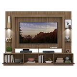 Rack Estante Com Suporte Tv 65 Leds Madeirado/tenerife