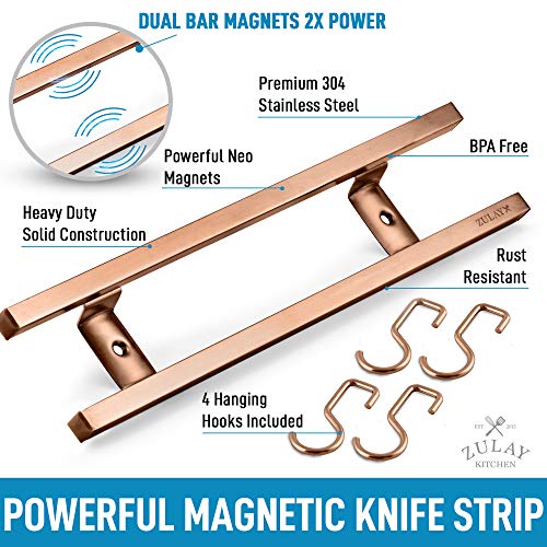 Suporte Magnético De Faca Em Aço Inox 70