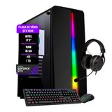 Pc Gamer Bravus Core I7 Gtx 1050 16gb Hd 1tb Ssd 120gb