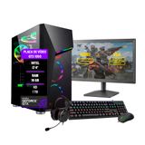 Pc Gamer Completo I7 16gb Gtx 1050 2gb Ssd 240gb Monitor19