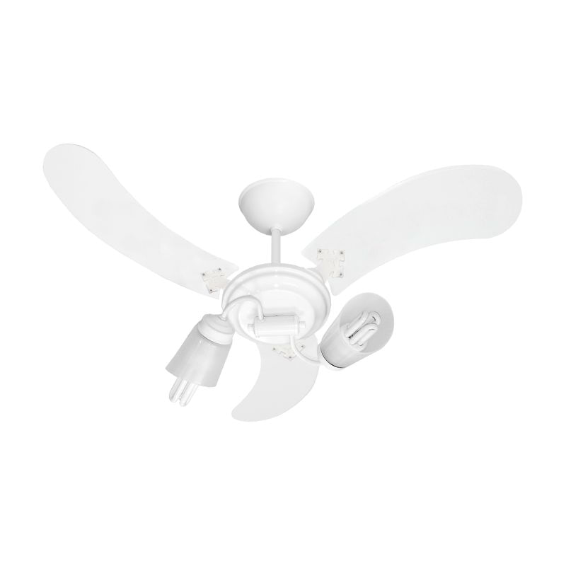 Ventilador De Teto Venti-delta New Spot Delta Com 3 Pás Branco - 220v - Único