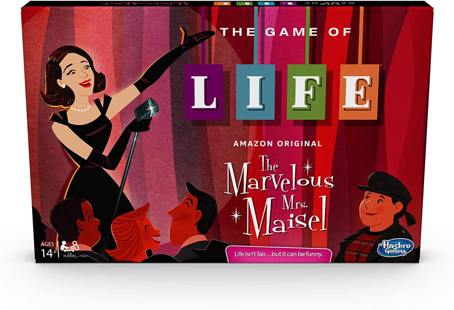 Hasbro Gaming The Game Of Life The Marvelous Mrs. Maisel Edition Board Game Inspirada Na Série Prime Video Original Da Amazon (amazon Excl