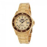 Relógio Masculino Automático Pro Diver, Invicta 34766, Dourado