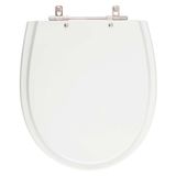 Assento Sanitario Poliester Com Amortecedor Polo Branco Para Vaso Hervy