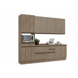 Cozinha Modulada Kappesberg Maxxi Cb339 7pcs Nogal