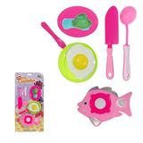 Kit Cozinha Brinquedo Infantil Panelinha Comidinha Fogão