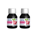 Oleo Capilar Skafe Natutrat Rosa Mosqueta 60ml-kit C/2un